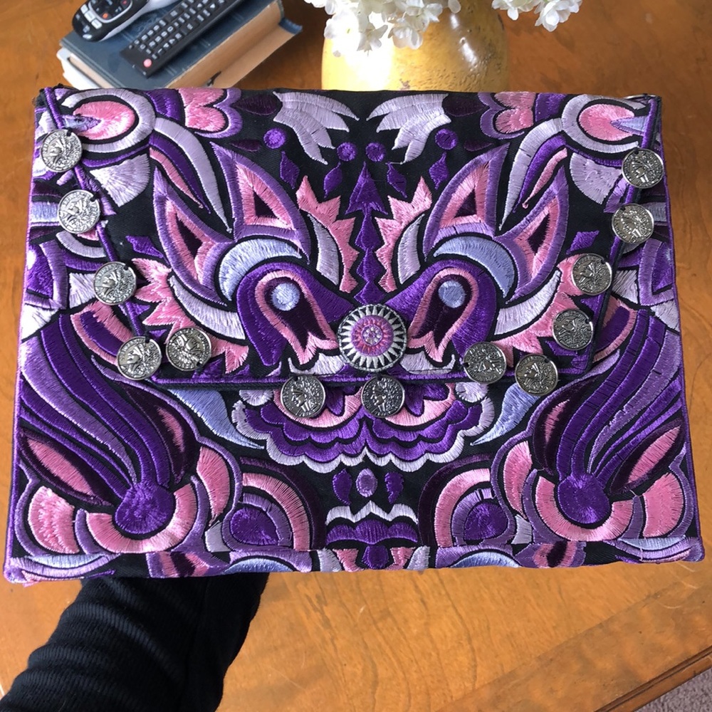 Cute Lily Envelope Clutch